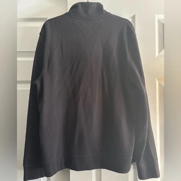 Men’s Tommy Hilfiger Black Quarter Zip - Picture 2 of 9
